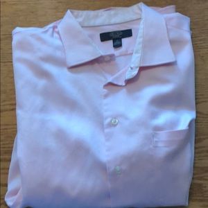 Pronto Uomo men’s pink dress shirt size 18 32/33